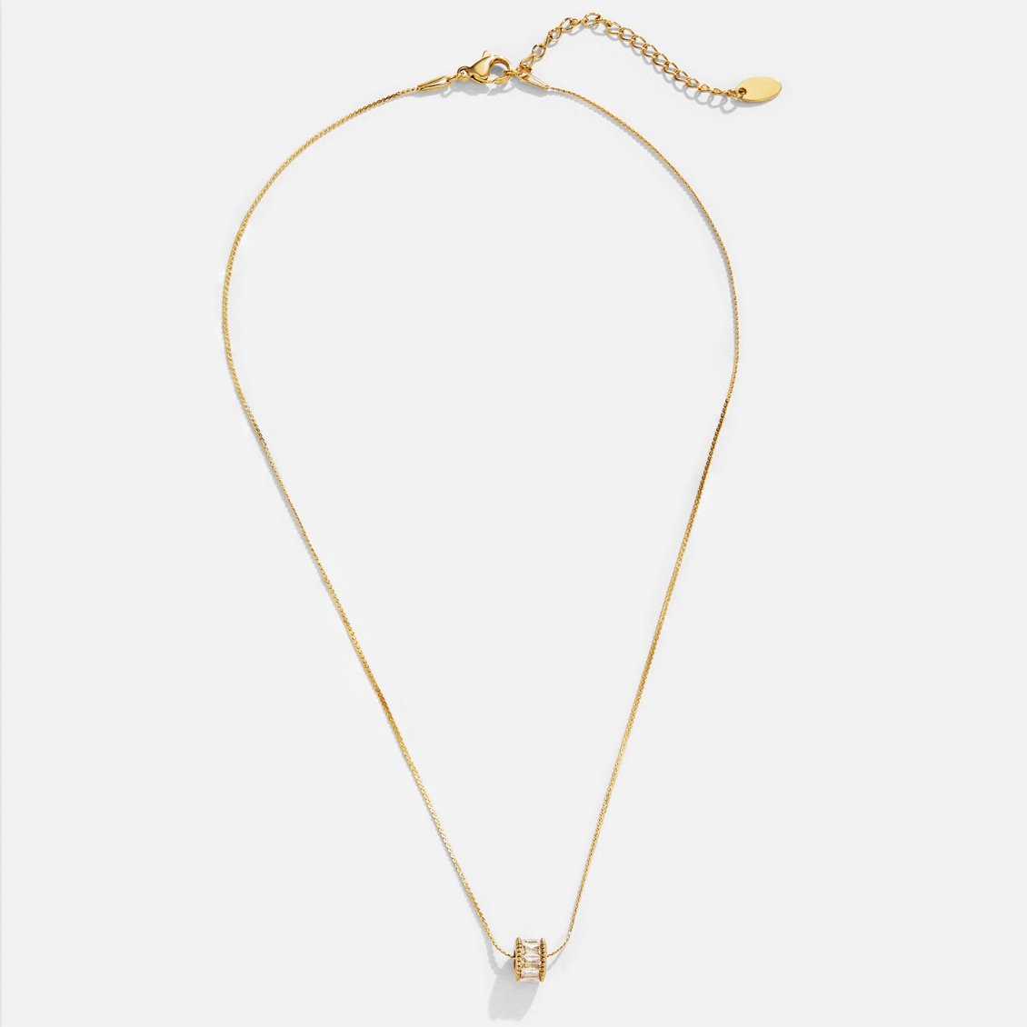 Gigi Gold Crystal Necklace