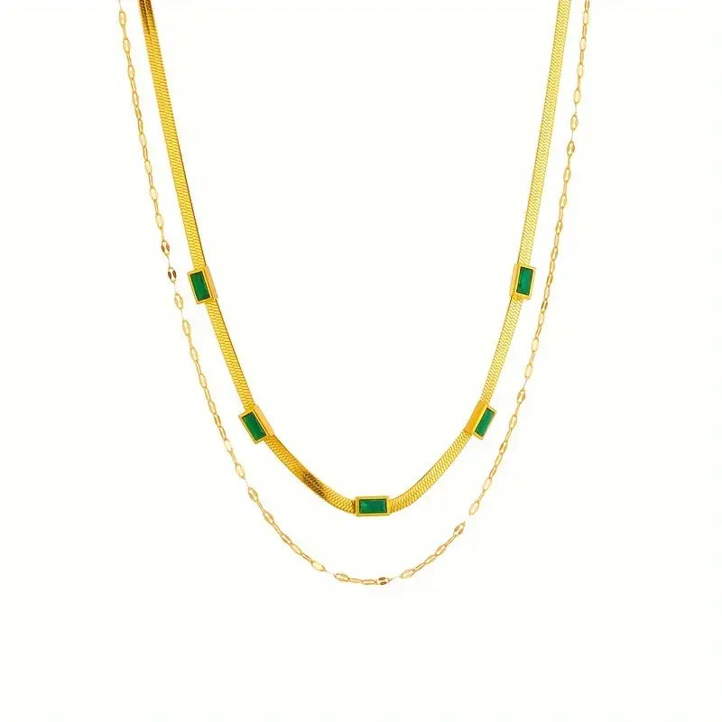 Annelie Emerald Necklace