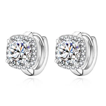 Nadine square earrings - Gold