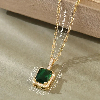 Miriam Emerald Necklace