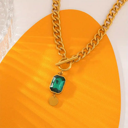 Tereza Emerald Necklace