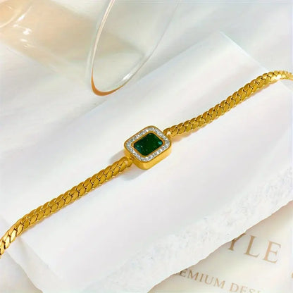 Emilia Emerald Bracelet