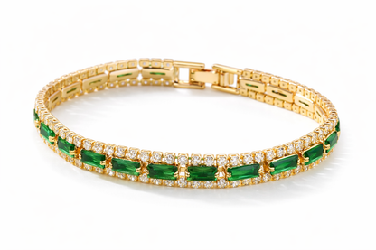 Josefína Emerald Bracelet