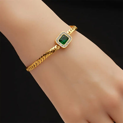 Emilia Emerald Bracelet
