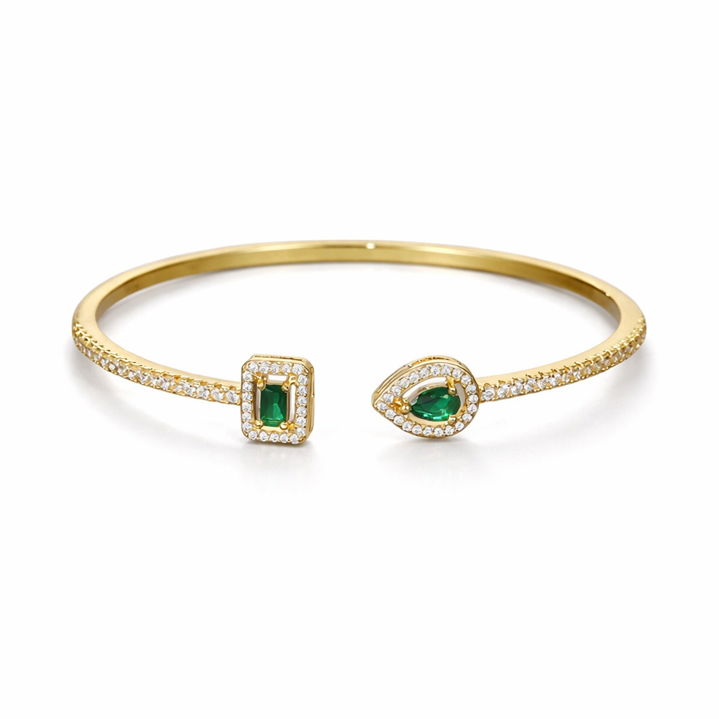 Klára Emerald Bracelet