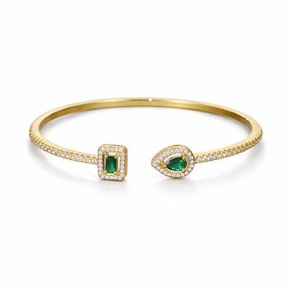 Klára Emerald Bracelet
