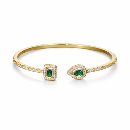 Klára Emerald Bracelet