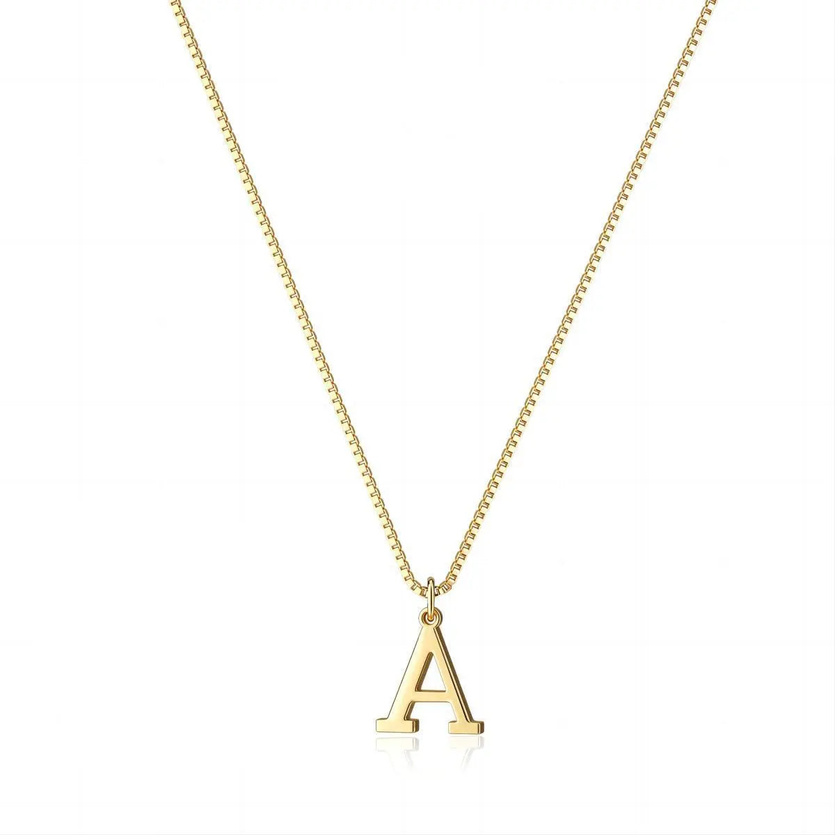 Love Initial Letter Necklace