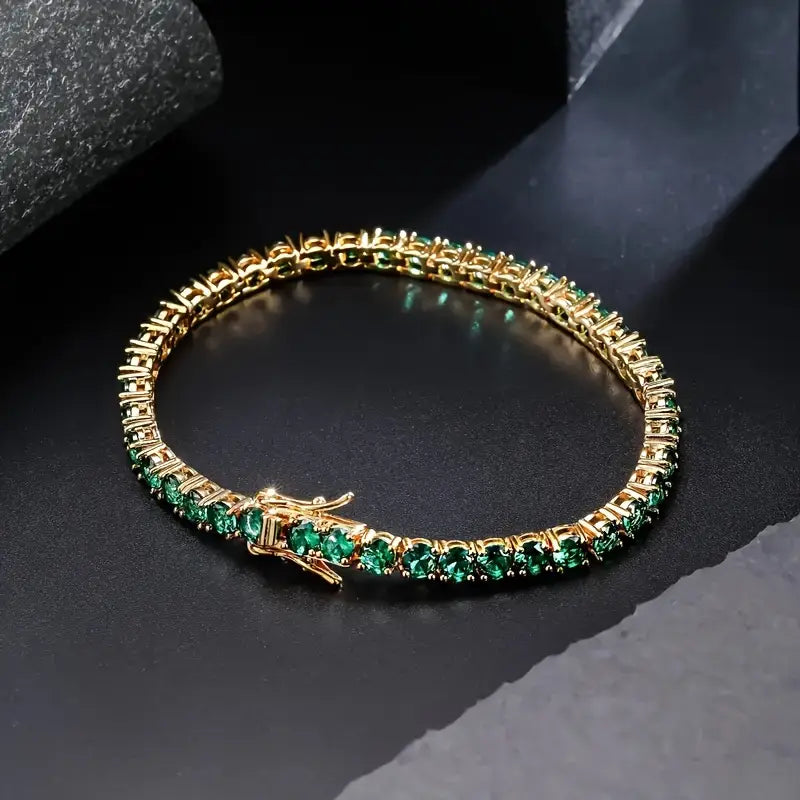 Beáta Emerald Bracelet