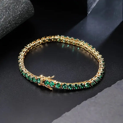 Beáta Emerald Bracelet