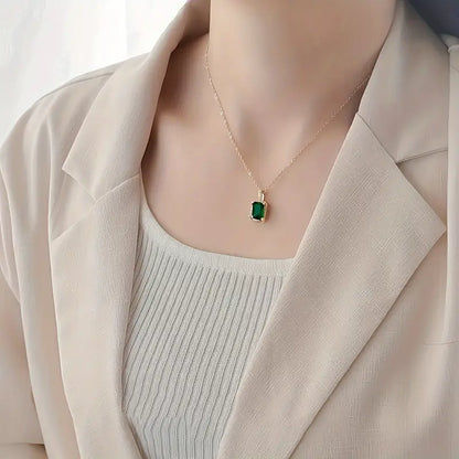 Miriam Emerald Necklace