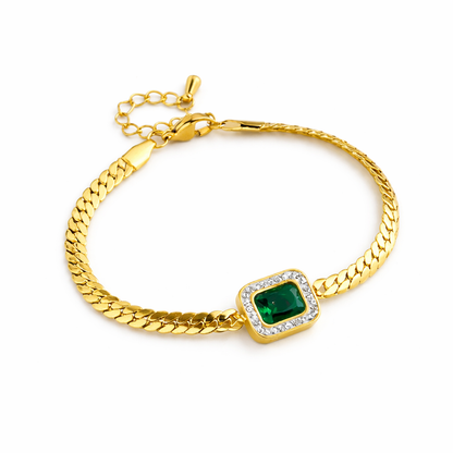 Emilia Emerald Bracelet