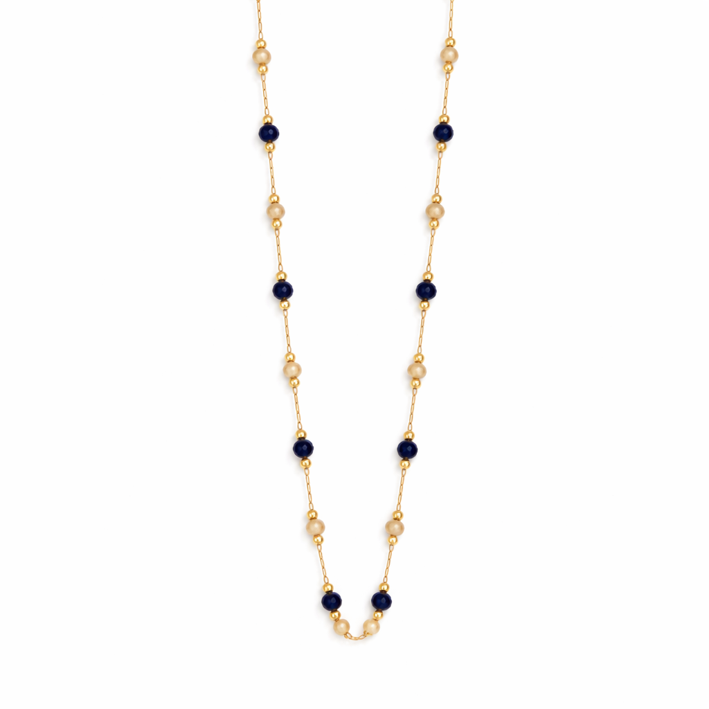 Lulu Midnight Pearl Necklace