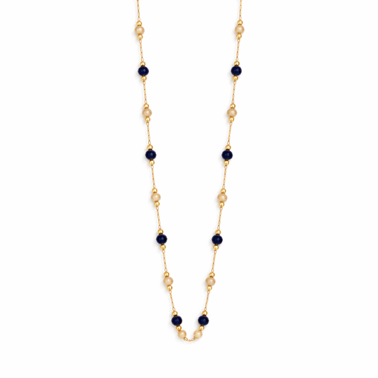 Lulu Midnight Pearl Necklace
