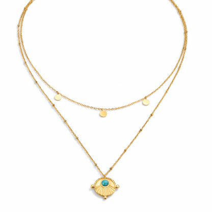 Layered Turquoise Necklace