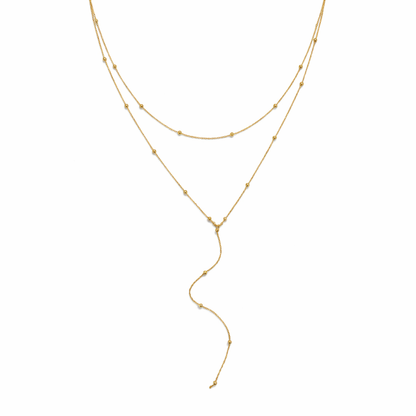 Amara Layered Tassel Necklace