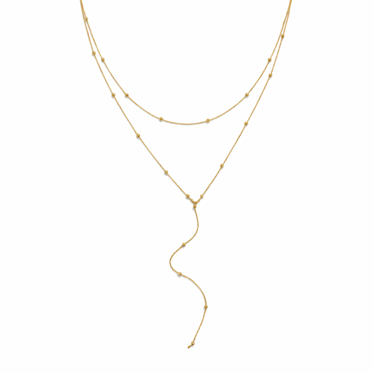 Amara Layered Tassel Necklace