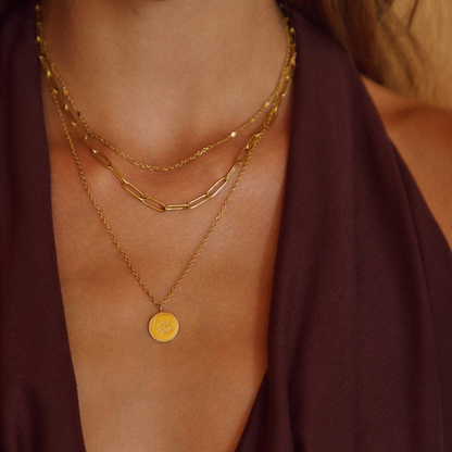 Geya Layered Coin Necklace