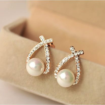 Pearl & Sequin Earrings