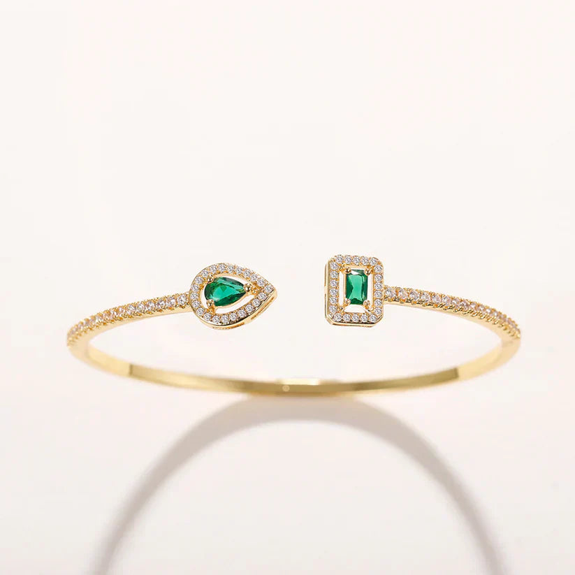 Klára Emerald Bracelet
