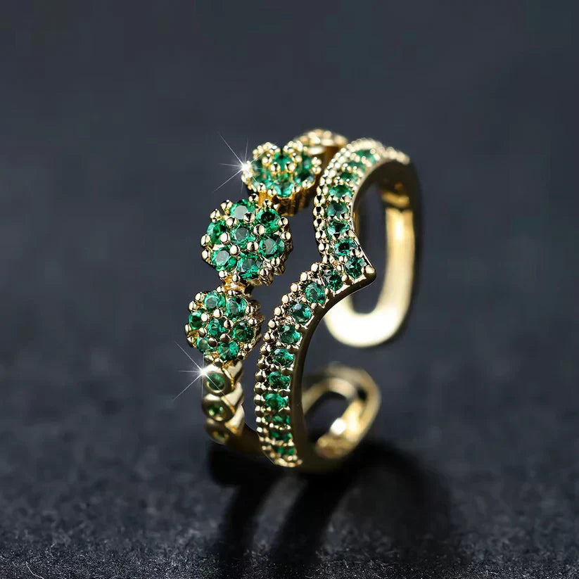 Marisa Emerald Ring