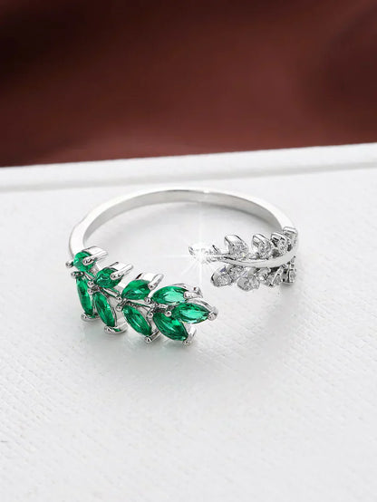 Veronika Emerald Ring