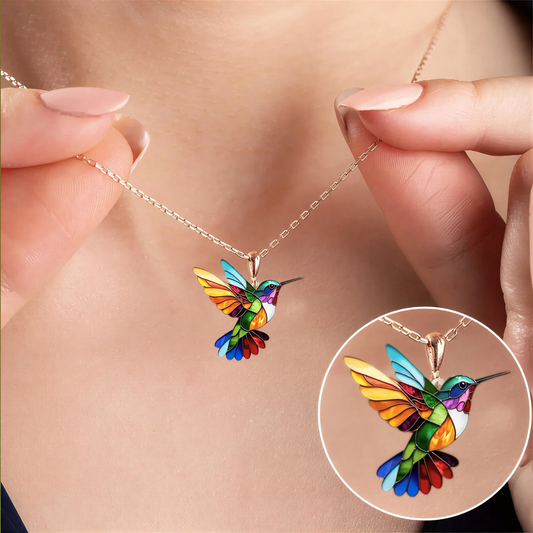 Hummingbird Jewelry Set