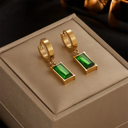 Victoria Emerald Jewelry Set