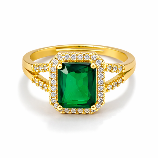 Isabela Emerald Ring