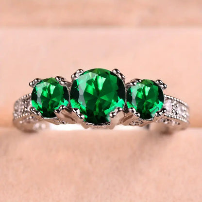 Emilie Green Ring