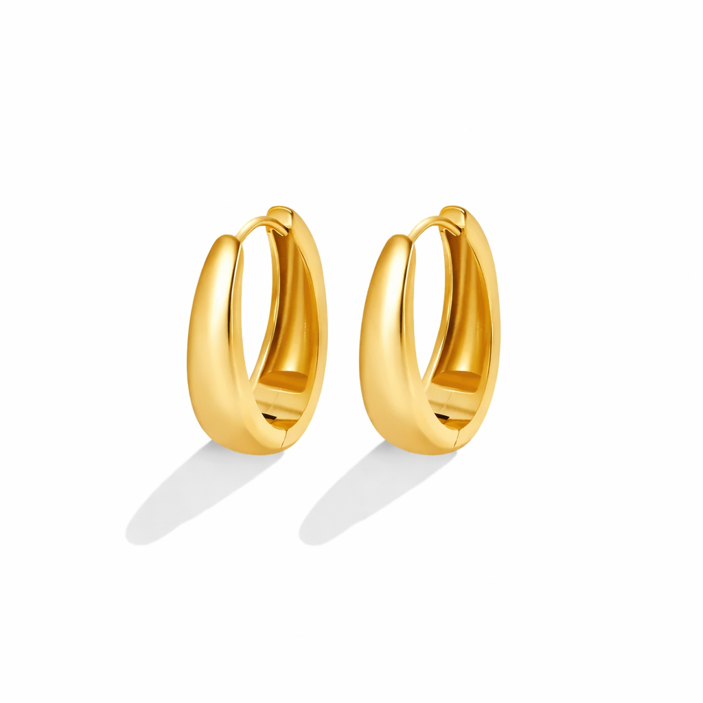 Valentina Gold Hoop Earrings