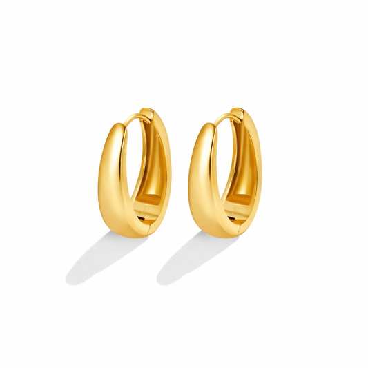 Valentina Gold Hoop Earrings