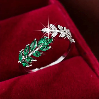 Veronika Emerald Ring