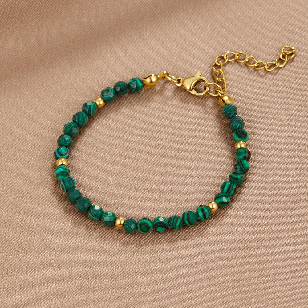 Beaded Emerald Bracelet