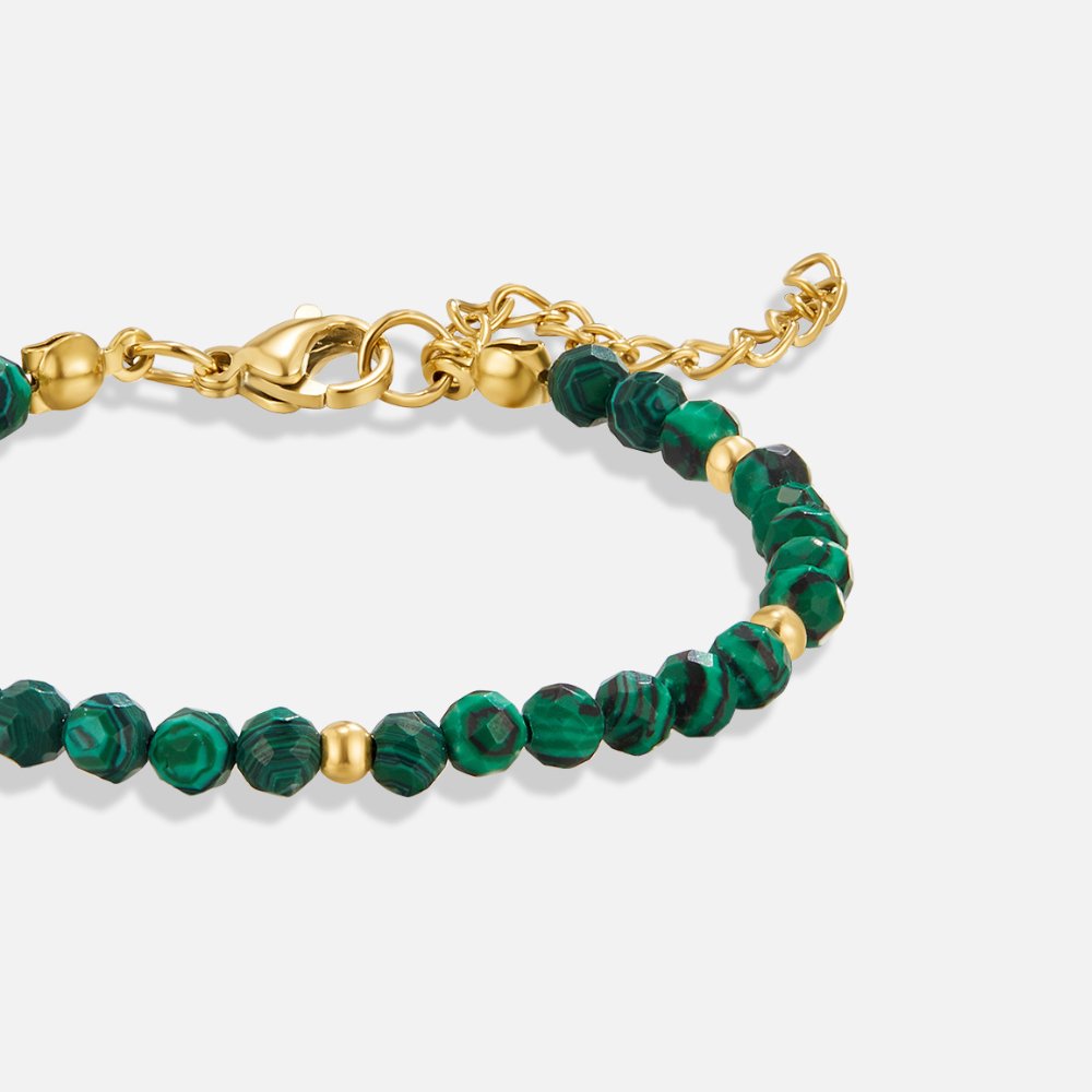 Beaded Emerald Bracelet