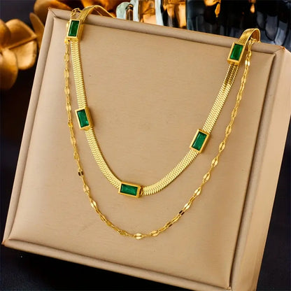 Annelie Emerald Necklace