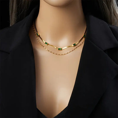 Annelie Emerald Necklace