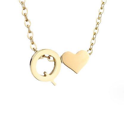 Rose Gold Infinity Necklace