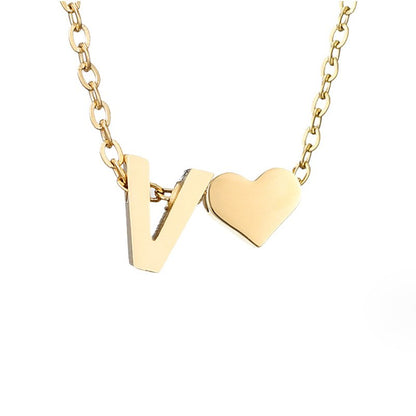 Rose Gold Infinity Necklace