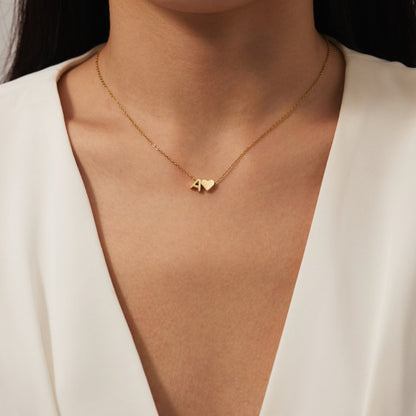 Rose Gold Infinity Necklace