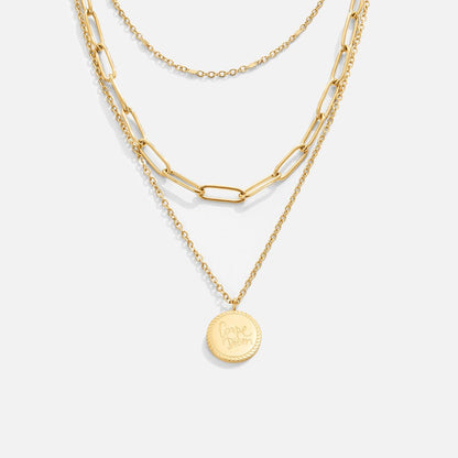 Geya Layered Coin Necklace