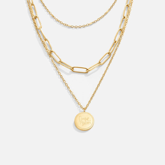 Geya Layered Coin Necklace