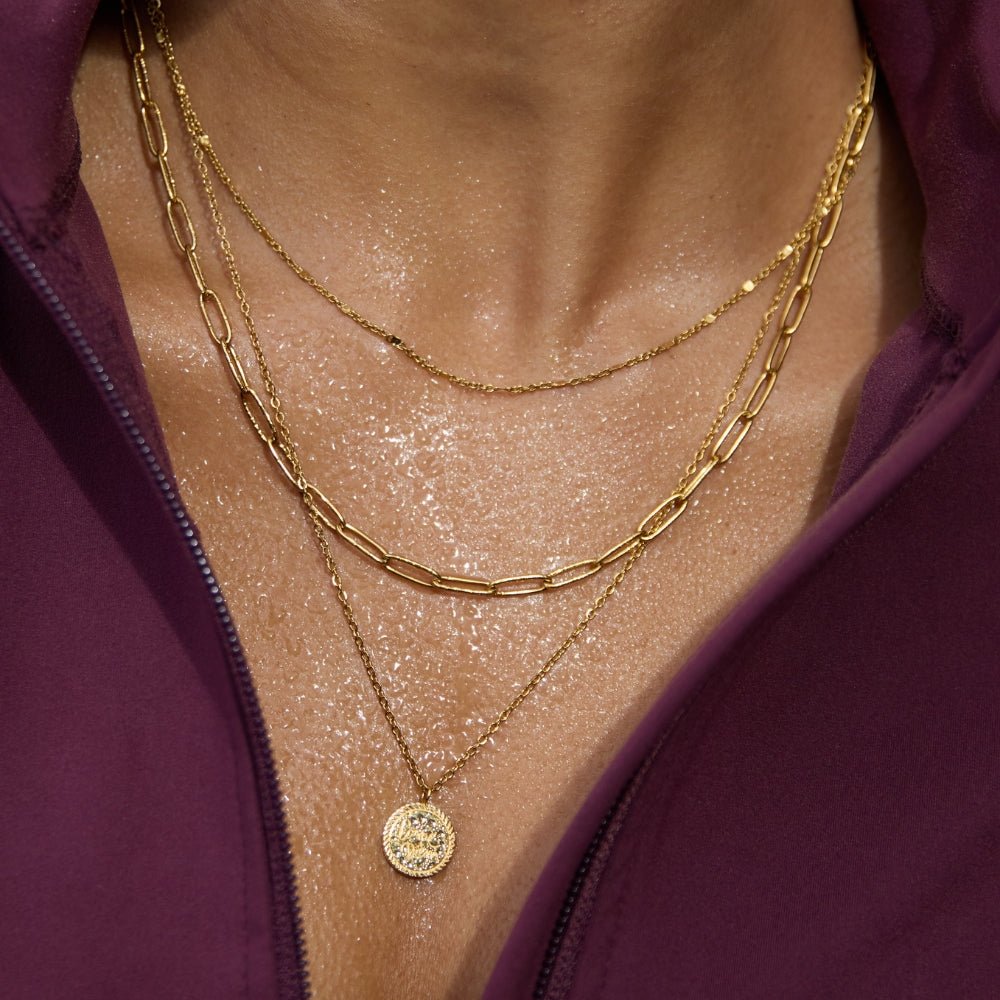 Geya Layered Coin Necklace