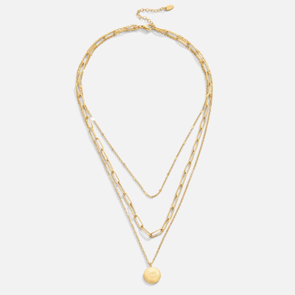 Geya Layered Coin Necklace
