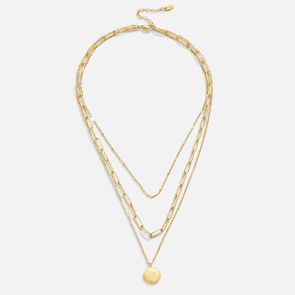 Geya Layered Coin Necklace