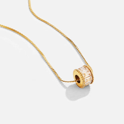 Gigi Gold Crystal Necklace