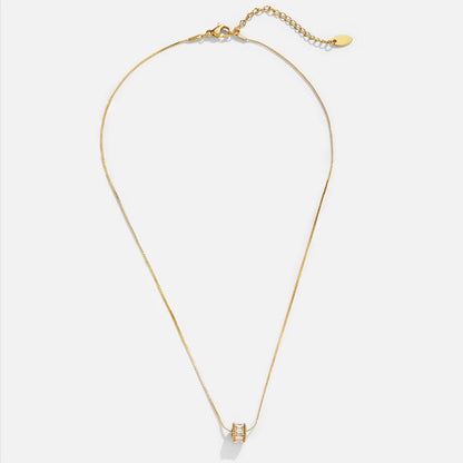 Gigi Gold Crystal Necklace
