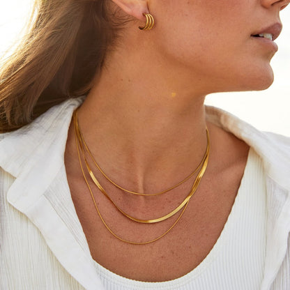 Multilayer Chain Necklace