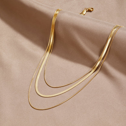Multilayer Chain Necklace