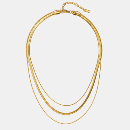 Multilayer Chain Necklace